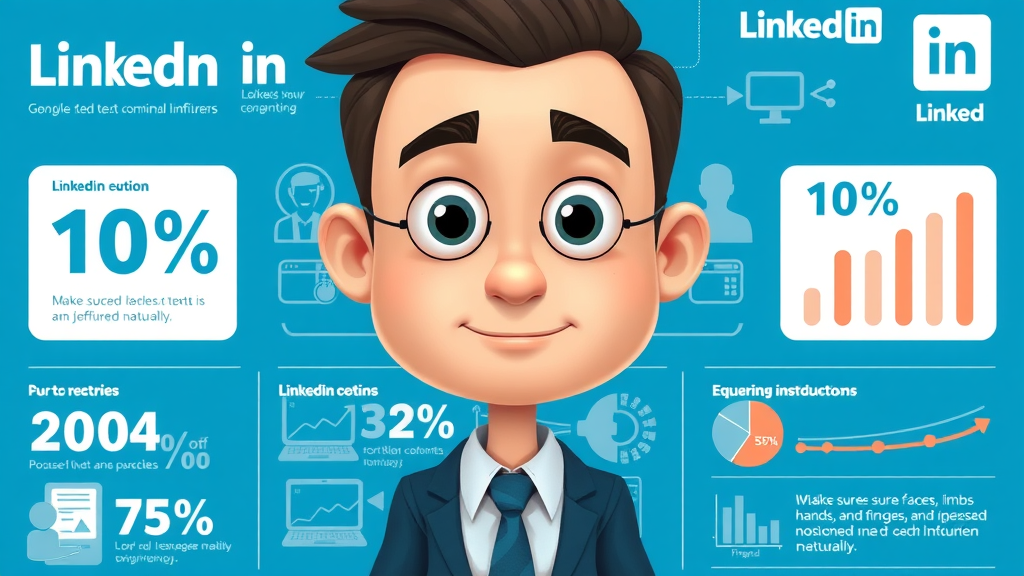 LinkedIn personal branding infographic highlighting key statistics for small business owners